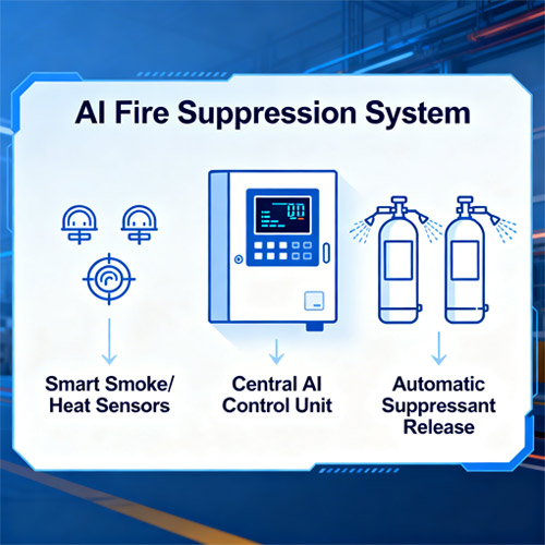Artificial Fire Suppression System | AI Fire protection