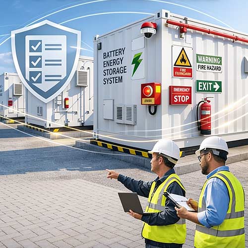 BESS Fire Safety Auditor for Battery Energy Storage Systems