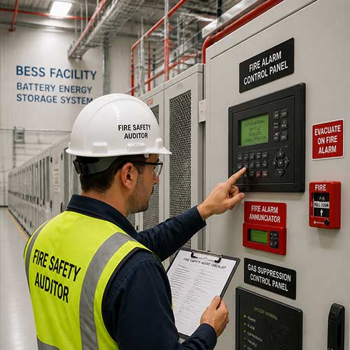 EN Certified Battery Energy Storage Fire Suppression for BESS