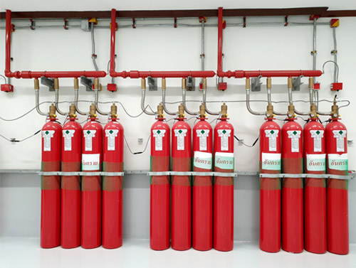 Electrical Panel Gas Flooding System