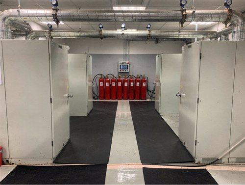 Electrical Panel Gas Flooding System