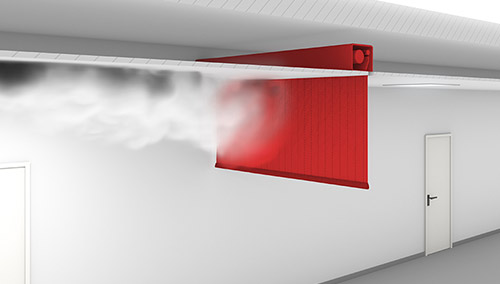 Smoke Curtain System