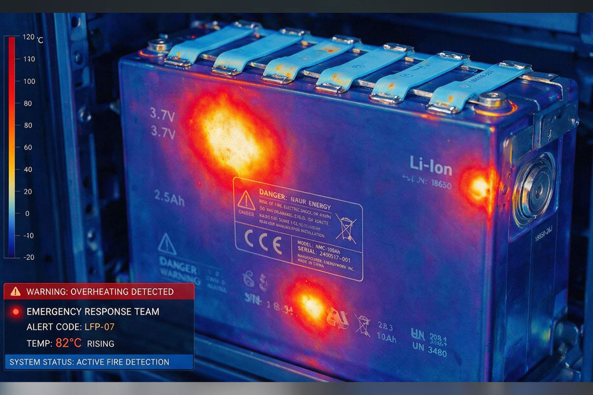 Lithium-Ion Battery Thermal Detection System India